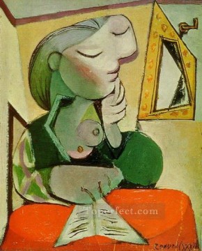 Retrato de mujer Mujer leyendo 1936 Pablo Picasso Pinturas al óleo